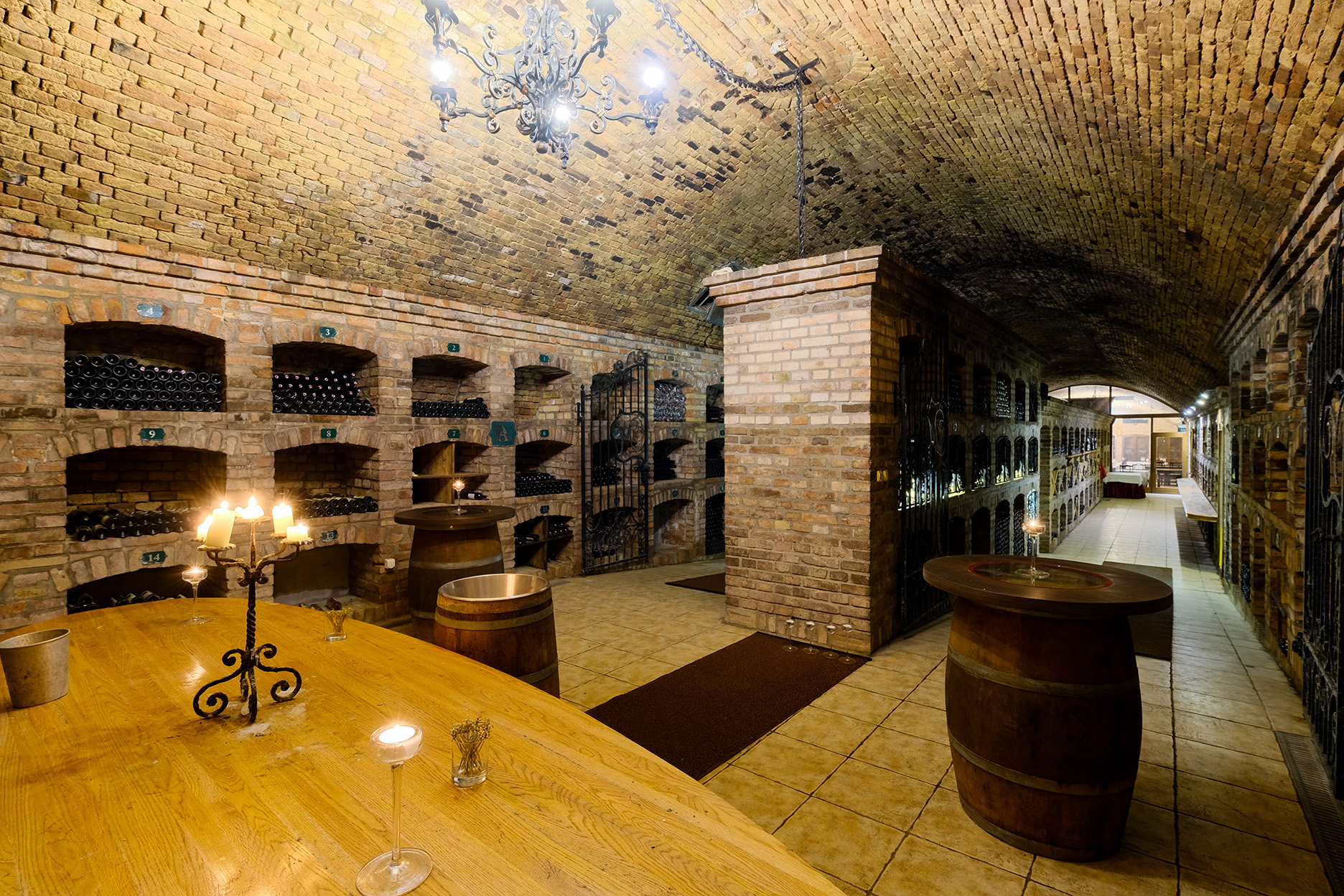 archival wine cellar hotel matyšák
